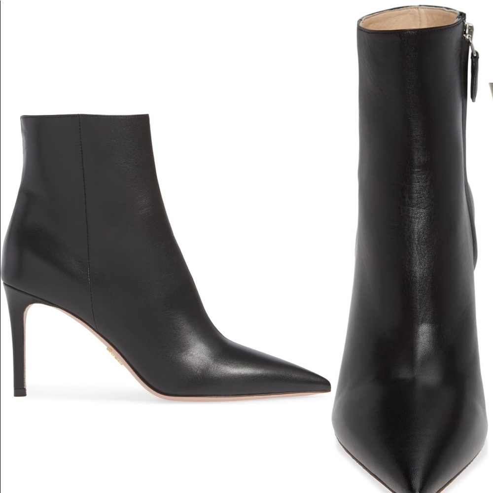 *BRAND NEW* Prada Pointy Toe Booties - Picture 6 of 7